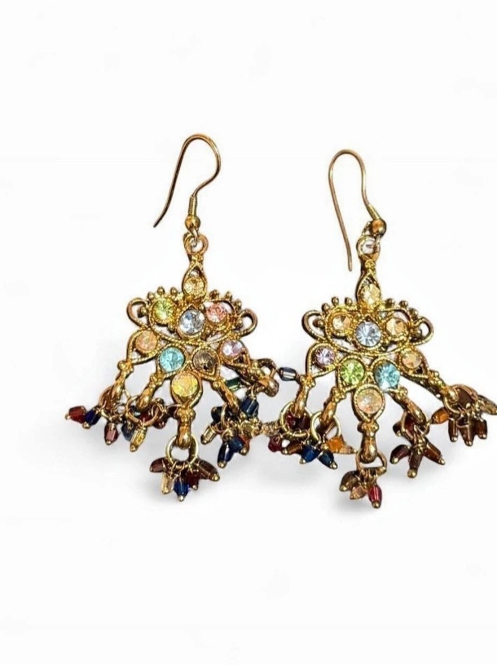 Multicolor Chandelier Earrings Like New
